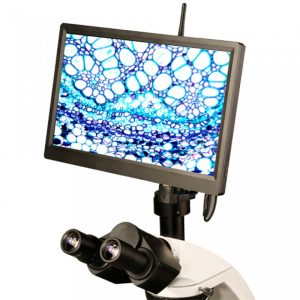 Software e câmaras para microscópios