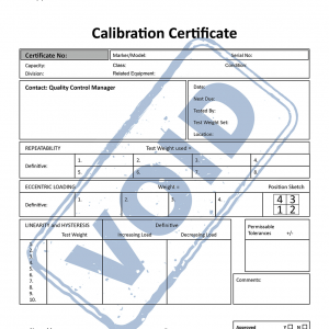 700660290 - Certificado de Calibração